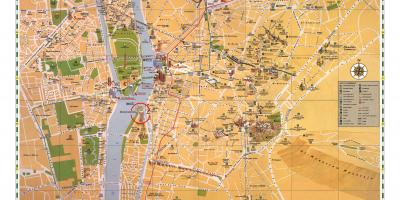 Cairo atracções turísticas mapa