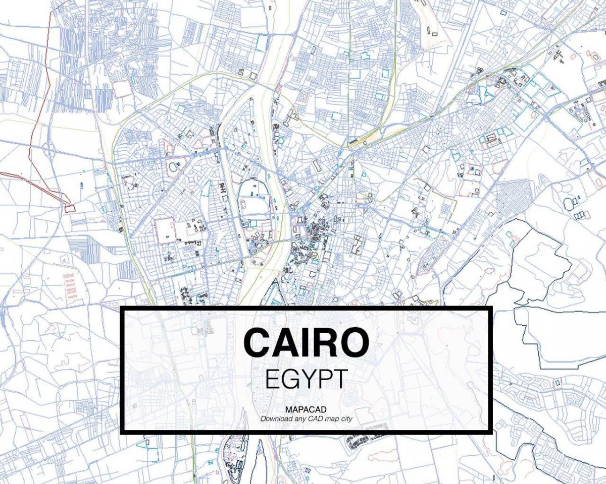 Mapa de cairo dwg