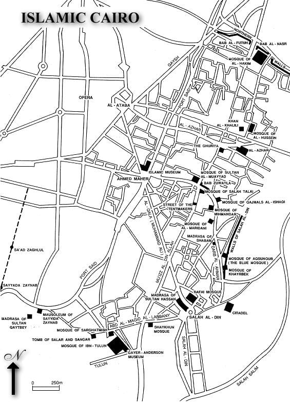 Mapa de cairo