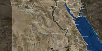 Mapa de cairo satélite