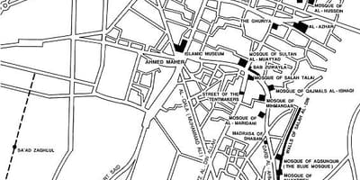 Mapa de cairo